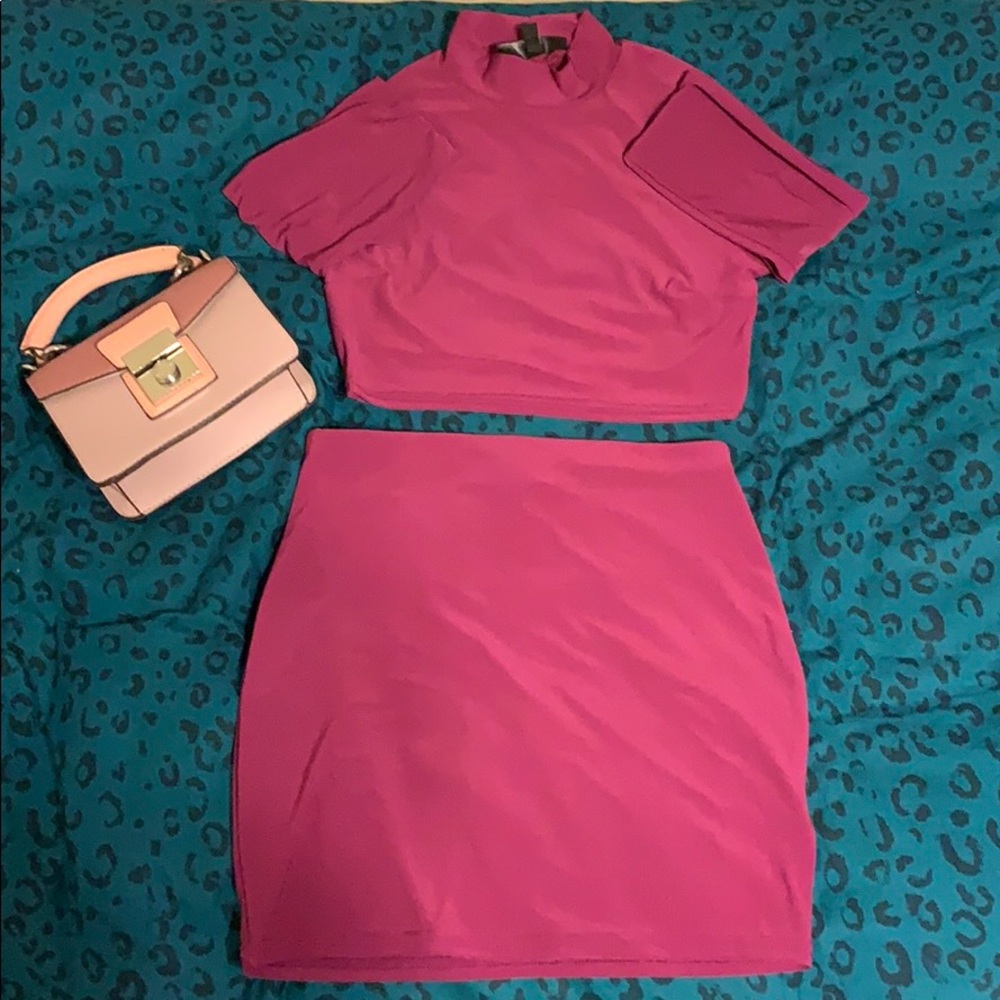 Crop top Two-piece set